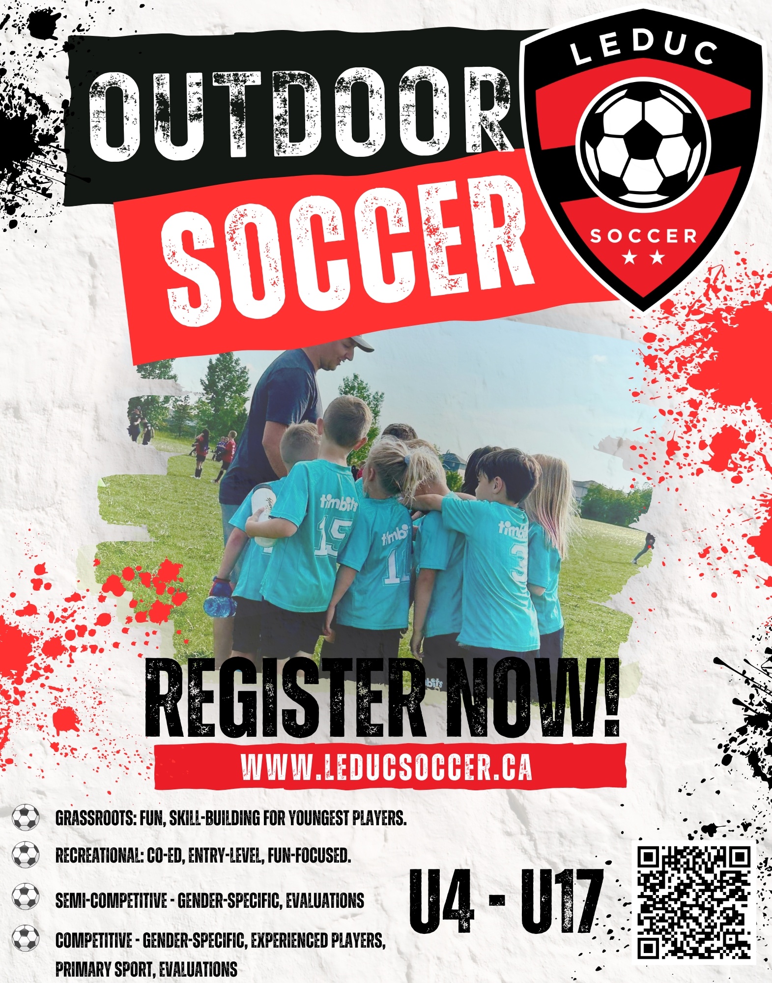 Outdoor Soccer Poster