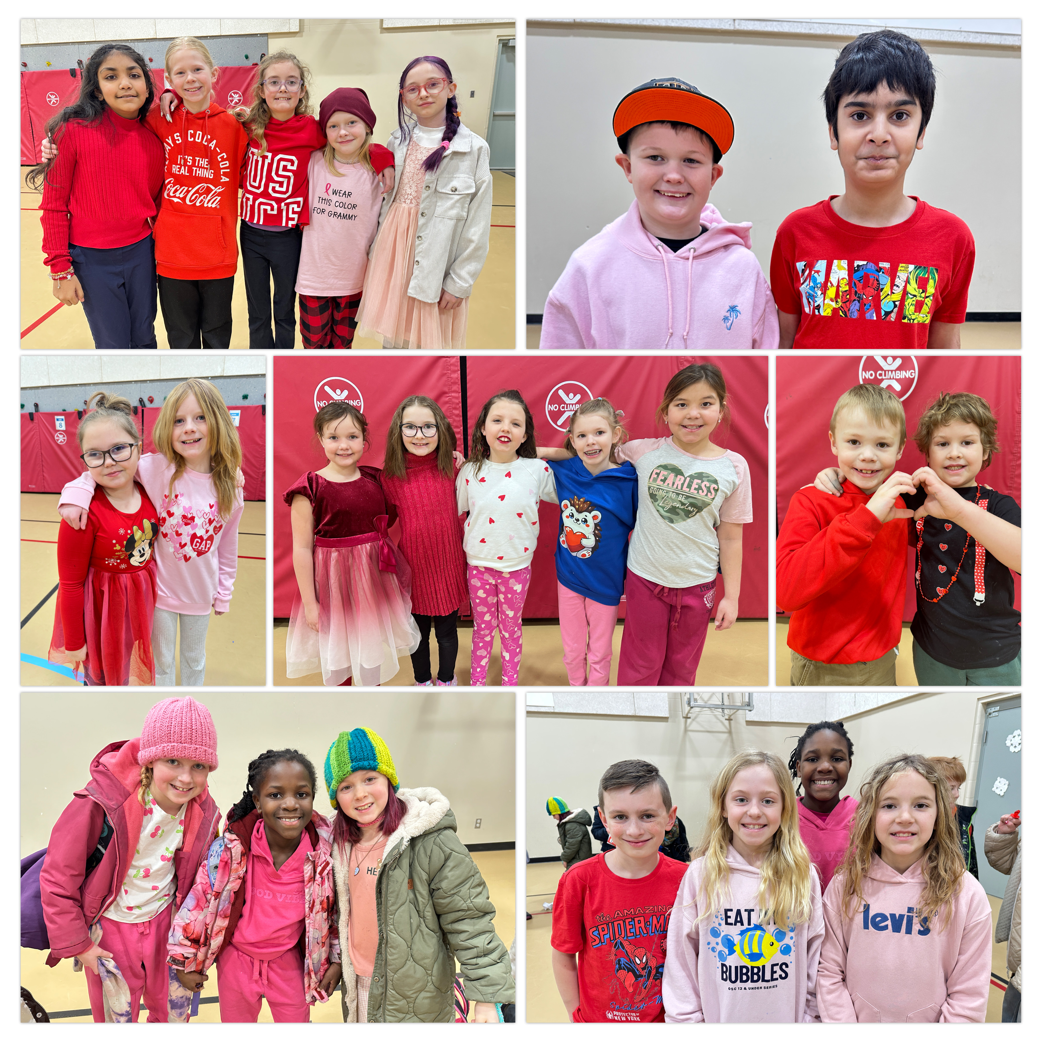 Red, White, Pink Dress Up Day