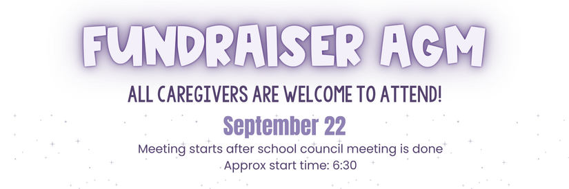 FUNDRAISER AGM