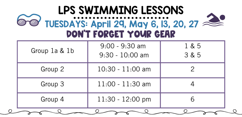 lps swimming lessons times