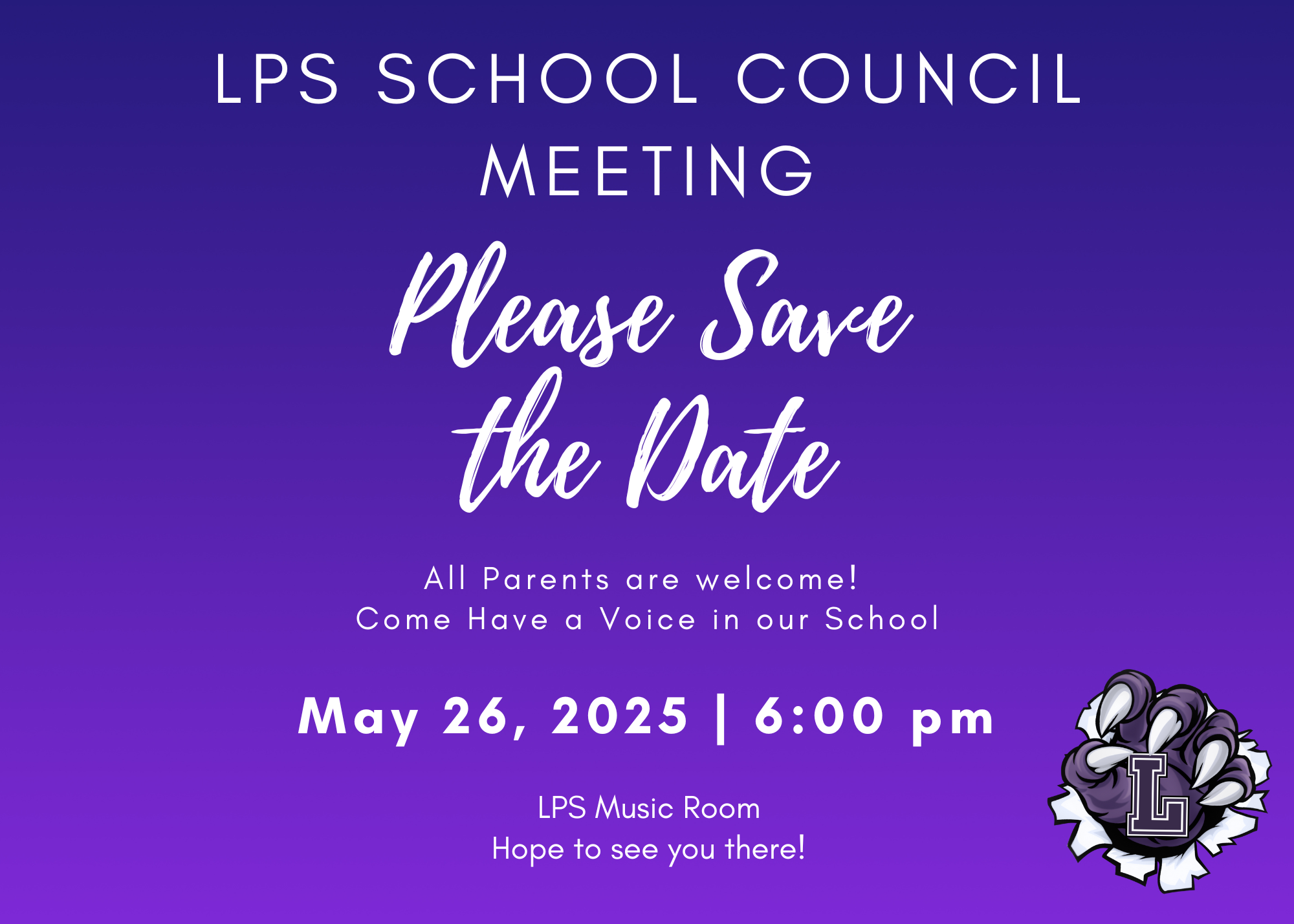 LPS school council 05 26 25
